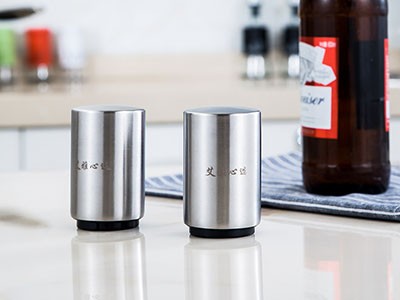 不銹鋼自動啤酒開瓶器 起瓶器 酒吧酒店按壓式起子開瓶器